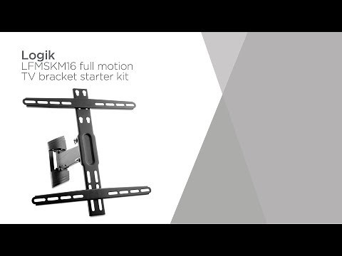 Logik LFMSKM16 Full Motion TV Bracket Starter Kit | Product Overview | Currys PC World