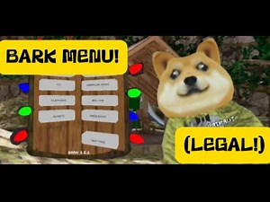 Reviewing The BARK MOD MENU In Gorilla Tag!