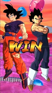 Spirit Bomb preparation Win Screen!!!