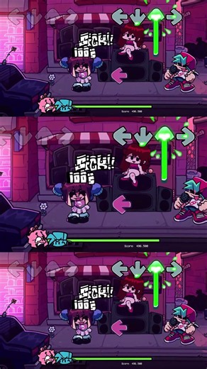 FNF VS QT: REWIRED - so cute when QT Begins caramelldansen (BF & GF)