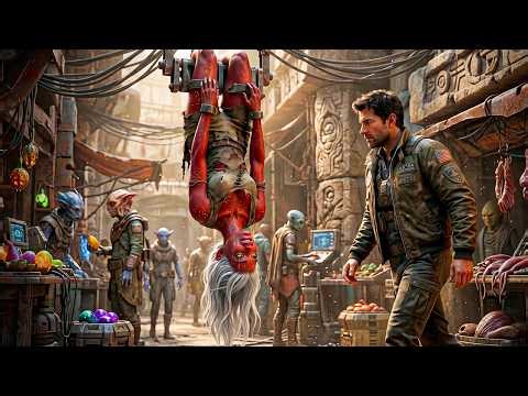 "Save Me… Take Me With You"—The Alien Girl Pleaded With the Only Human at the Market