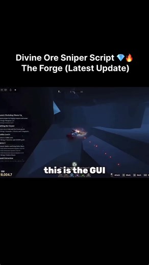 Snipe Divine Ores INSTANTLY 😳 | The Forge OP Script (UPDATED 2025) NO KEY #roblox #robloxfyp #theforge #ios #android #pc