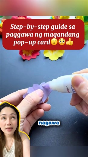 167K views · 1.3K reactions | Step-by-step instructions for creating a perfect pop-up card #fblifestyle #tips #crafts #highlights #everyone | Jessel Bayabian | Facebook