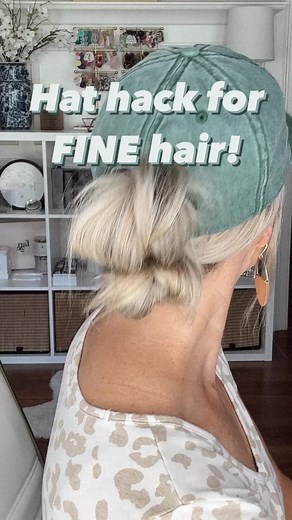 Tips for Styling Thin Hair Under a Hat