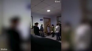 Teacher At A Chinese University Forces Students To Slap Each Other For Being Late To Class!