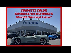 C8 Corvette Color Combination Overrides - Should This Cost Extra? Which is Your Favorite?
