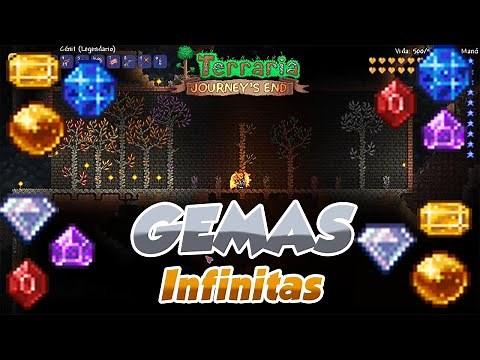 Arboles de gema ¡Como tener una granja de gemas! | Terraria 1.4.1