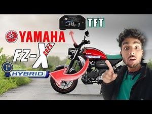 Finally, 2025 Yamaha FZ-S & FZ-X Hybrid⚡: First-Ever Hybrid Bike in India! 🔥😳 Price, Features