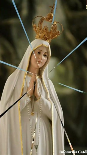 Nos acercamos a esta fecha donde el mundo entero celebra a la virgen de Fátima
