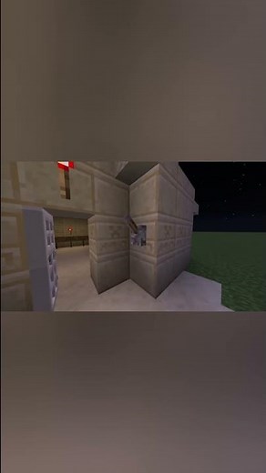 2 Way lever door in Minecraft