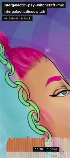 here's another taste of intergalacticdisco magic! go check out my intergalactic psy witchcraft mix on SoundCloud @intergalacticdiscowitch