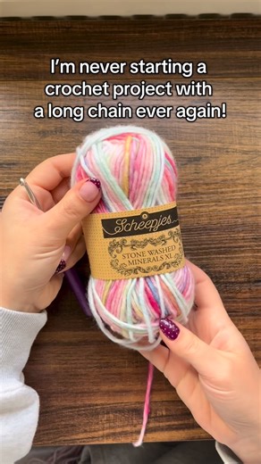 Georgia Rush | I’m never starting a crochet project with a long chain ever again!❌ This tutorial on how to create a foundation single crochet is a game... | Instagram