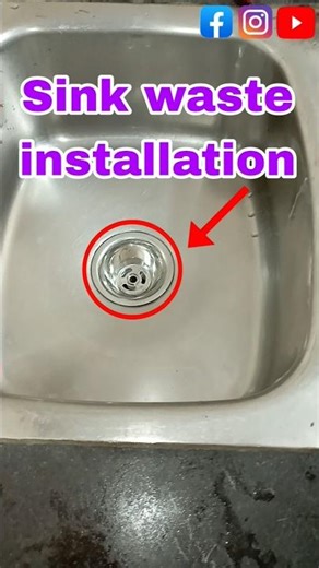 sink waste coupling installation#shorts #plumbing #youtubeshorts