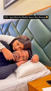 Apni Biwi Se Kabhi Space Mat Maango😝😍 #couplegoals #husbandwife #viralreels #instagram #explorepage | Deeksha Yogesh Mishra