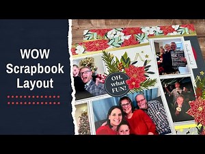 Christmas Scrapbooking Idea from Scratch