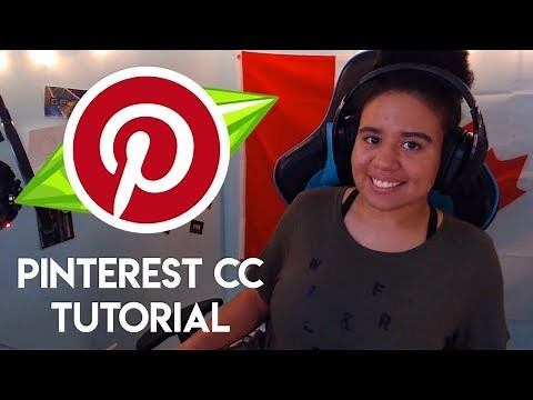 The Sims 4: PINTEREST CUSTOM CONTENT TUTORIAL V2