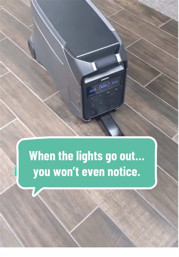 The ECOFLOW DELTA Pro gives you the confidence to handle power outages or live off the grid without compromise. It can run your entire home office, kitchen, and entertainment system with no gas or cords. Recharge with solar panels during the day and enjoy continuous, renewable energy — all from a compact unit you can roll wherever it’s needed. Keywords: home energy independence, solar power storage, off-grid battery backup, eco generator, power freedom.