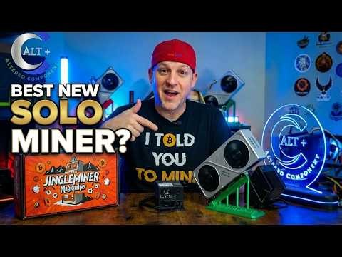 ⛏ Best New Solo Bitcoin Miner? Jingle Mining BTC Hashcard | Full Review 🛠