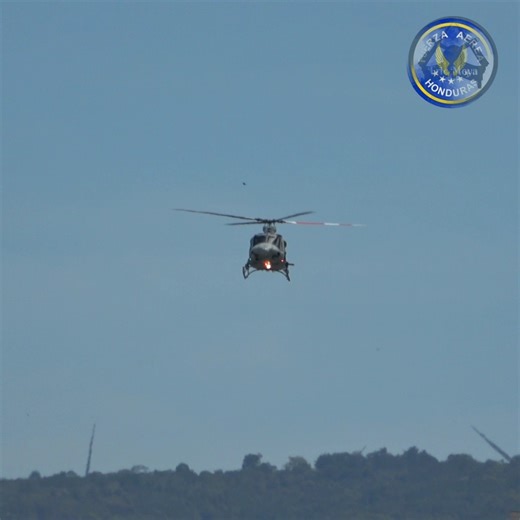 Take a Look at the Bell 412 Military Helicopter on Approach for Landing #aviation #helicopter #short