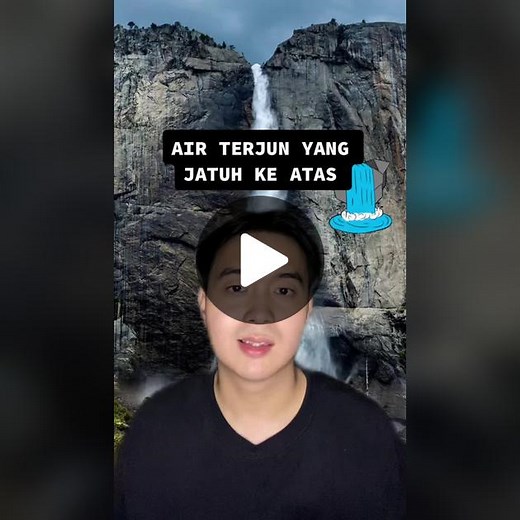 Fenomena Unik Air Terjun yang Jatuh ke Atas | Penjelasan Ilmiah