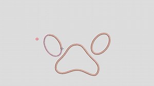 Paw Applique Embroidery Design: Machine Pattern (instant Download) 13 Sizes - Etsy