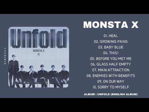 [ FULL ALBUM ] MONSTA X - UNFOLD (ENGLISH ALBUM)