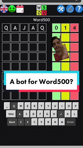 Creating a Word500 Bot: Impressive Bot Making Journey