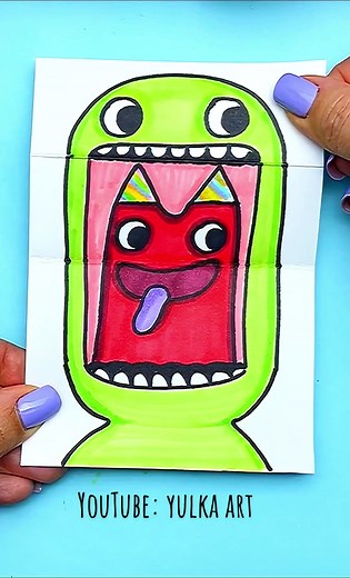 Step-by-Step Garten of Banban Drawing Tutorial | Yulka Art