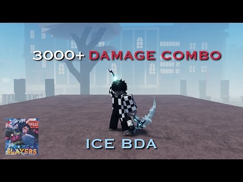HOW TO INFINITE COMBO WITH ICE BDA ON ANY TIER 3 BOSS [Project Slayers] UPDATE 1.5