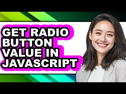 How to Get Radio Button Value in Javascript (only Way)