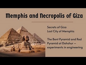 Memphis and the Pyramids of Giza: Secrets of Ancient Egypt | History Documentary
