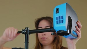 Flare 100 Digital Art Projector with 5 Art Grids, Projector Stand and Remote