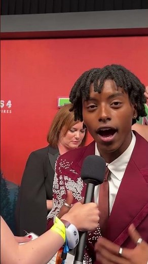 Interview Mekonnen Knife #zombies4 premiere
