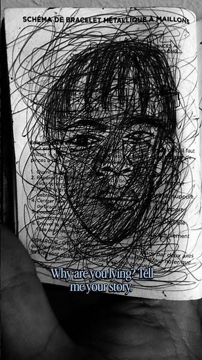 An expressive drawing about feelings. Day: 29 #art #drawing #artist #sketch #draw