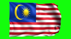 Download 3D Flag Animation of Malaysia for free