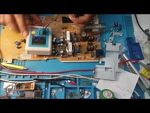 panasonic DMR EZ47V VHS DVD recorder long time to turns on goes off by it self