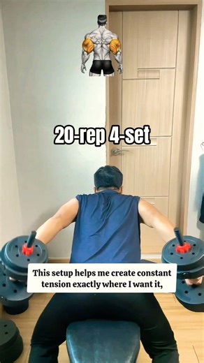 😱🔥tricep workout with dumbbells #tricepsworkout #sgspotlight