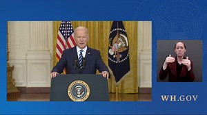 President Joe Biden on Russian aggression: "In the contest between democracy and autocracy— between sovereignty and subjugation— make no mistake: Freedom will prevail." | U.S. Department of State
