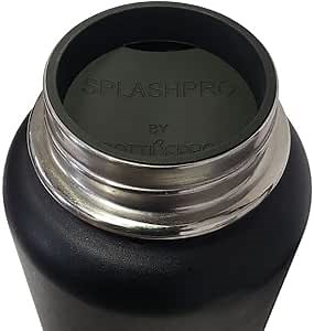 SplashPro - Splash Guard Compatible with 32 and 40 Ounce Hydro Flask, Iron Flask, Takeya, ThermoFlask (2-Pack)