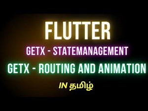 Flutter GetX Routing with Animation: Simple & Smooth Navigation | Tutorial in Tamil