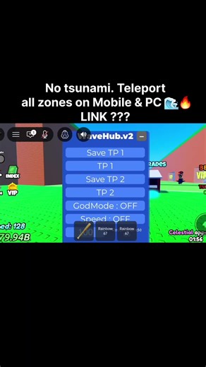 Escape Tsunami Script for Roblox: Remove and Teleport