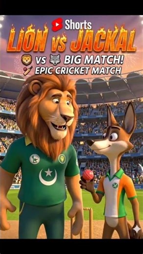 Friendly Cricket Match in Jungle 🦁🏏 | 3D Cartoon Video February 15, 2026