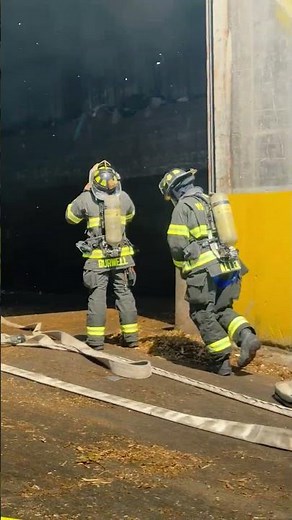 VIDEO: Crews fight dumpster fire at Milford Transfer Station