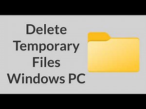 How to Delete Temporary Files on Windows PC to Clear Storage Space