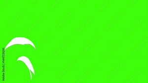 Cartoon Vortex FX Transitions on Green Screen – Anime-Inspired Motion Elements for Dynamic Scene Changes