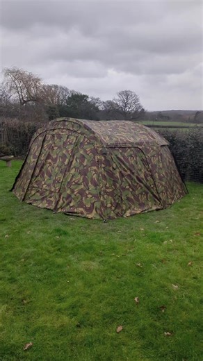 Quest Defier Utility Front Extension adds 160cm to the front of the bivvy!! Perfect for longer sessions and a social/cooking area #carpangling #carpfishinguk #carpfishing #bivvy | Quest Tackle