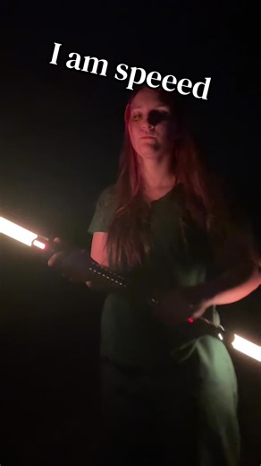 Experience Night Vibes with Lightsaber Spin Techniques