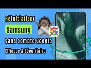 Comment réinitialiser Samsung sans compte Google🔥[facile&rapide]