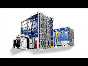 RETRACTABLE DRY SPRAY BOOTH SYSTEM