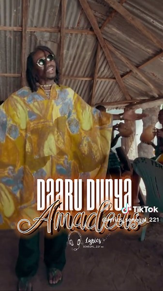 Daaru Dunya-Amadeus Clip Disponible sur YouTube